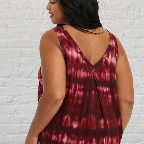 Torrid Crinkle Gauze Tank - Picture 3 of 6
